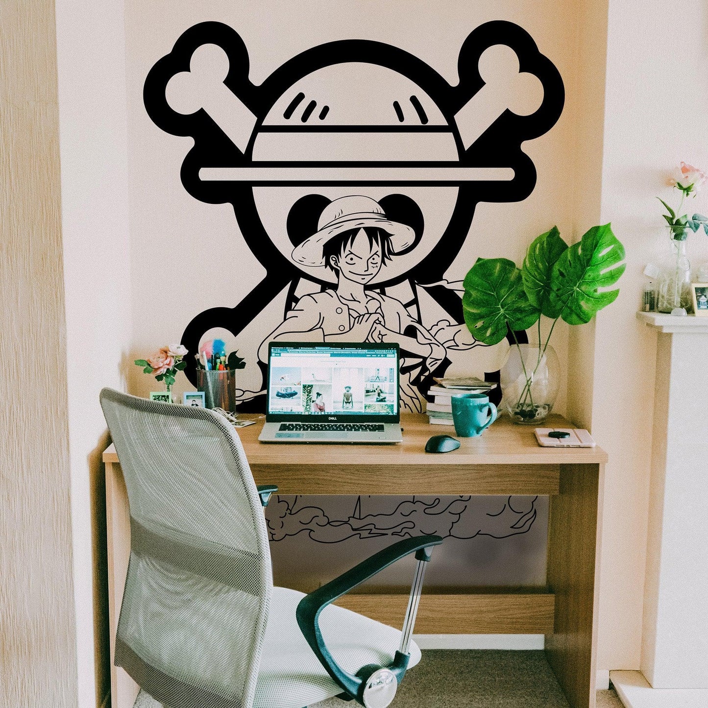 Sail the World with Future Pirate King Anime Wall Decal Sticker. #A1002