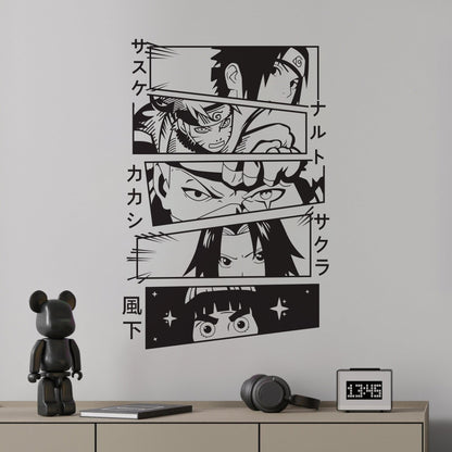 Nine Tailed Fox Anime Characters Wall Decal Sticker. #A1014