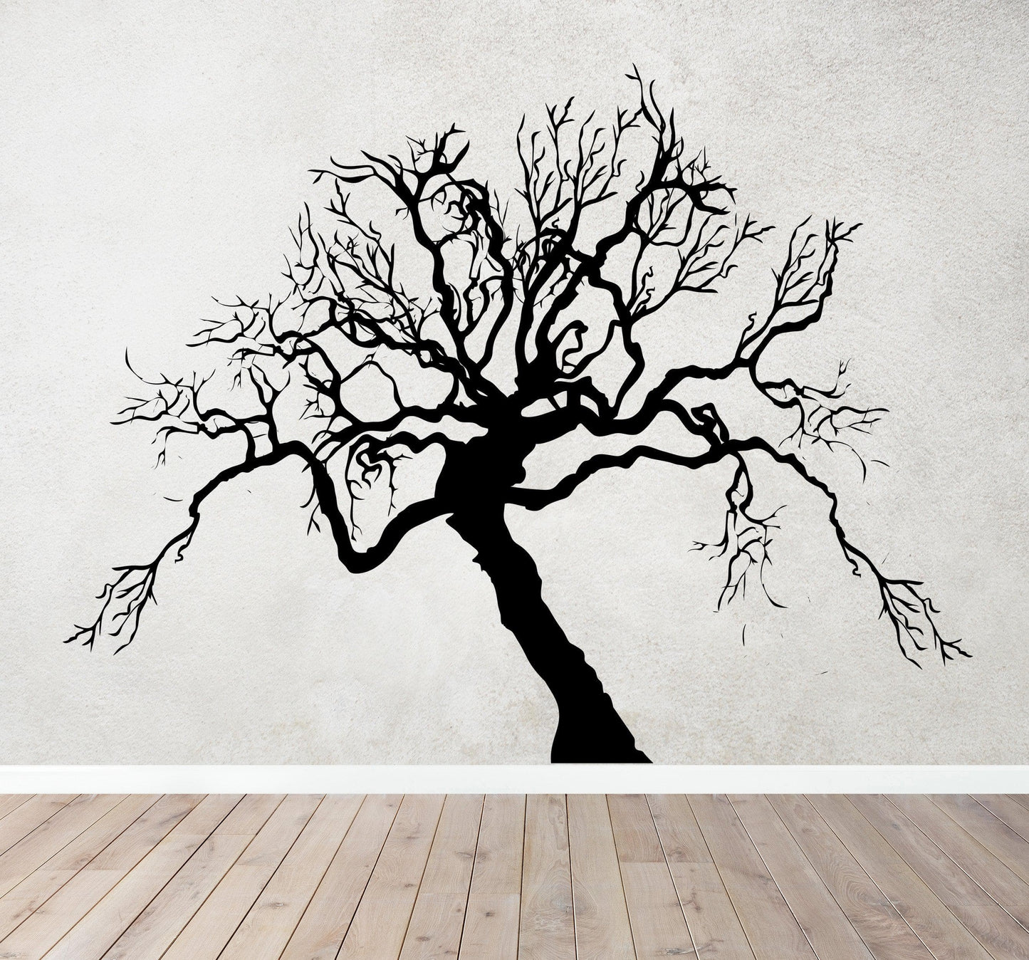 Scary Spooky Tree Bare Branches Wall Decal.  #AC221