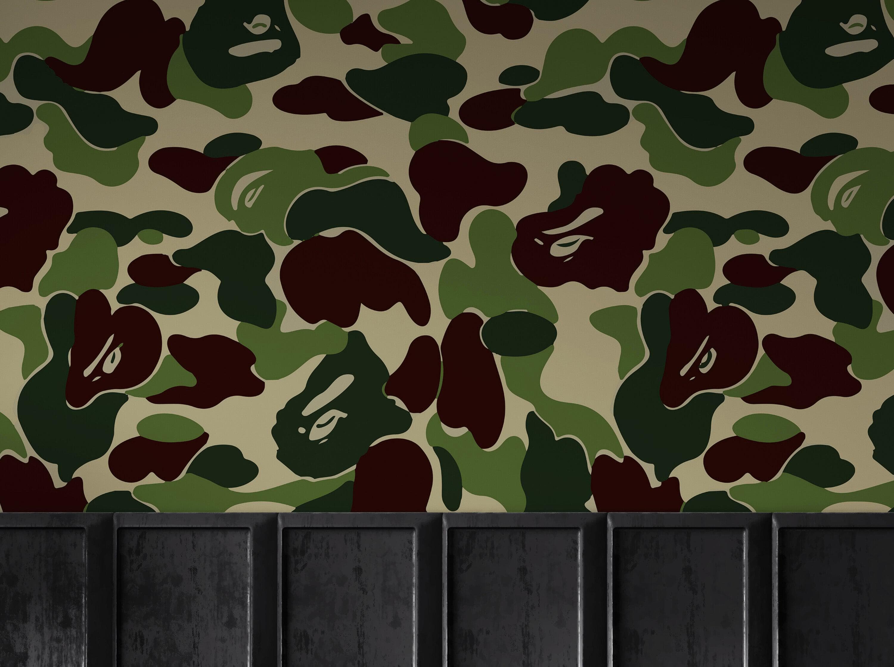 Couldn't find a decent Red Camouflage wallpaper so i made one instead  [1920x1080] : r/wallpapers