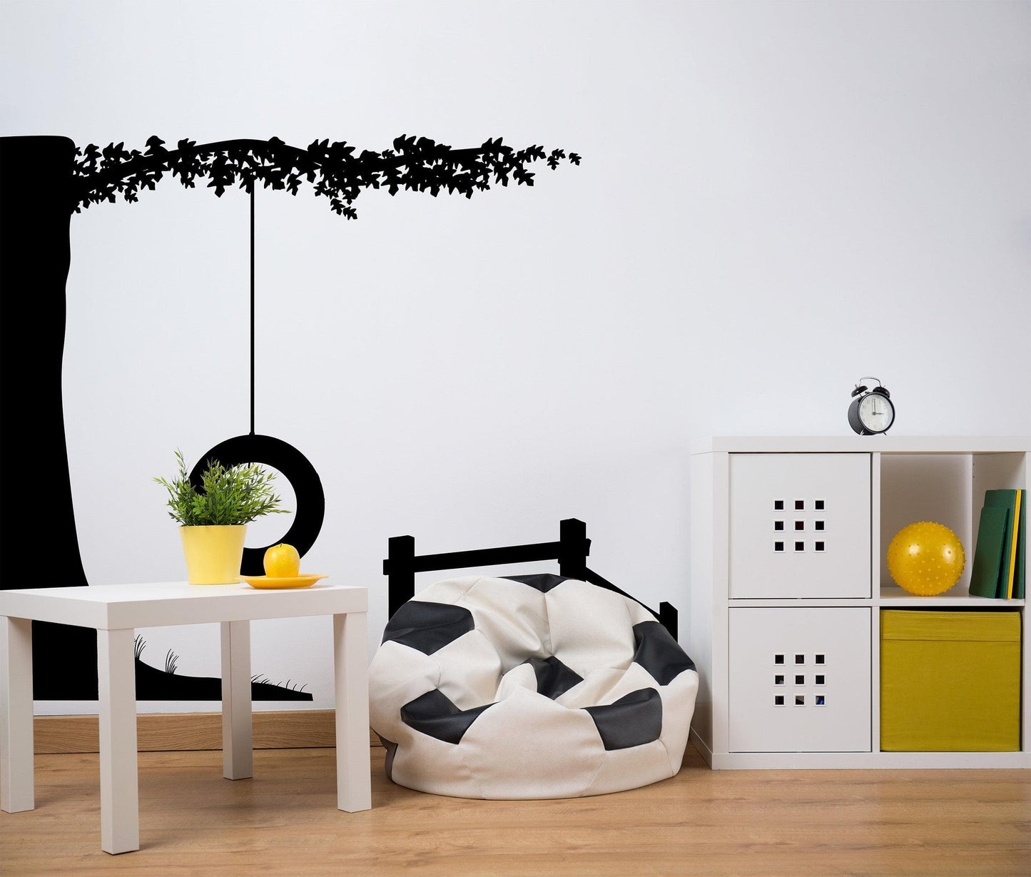 Kid's Room Tire Swing Wall Decal Sticker. #CMunn102