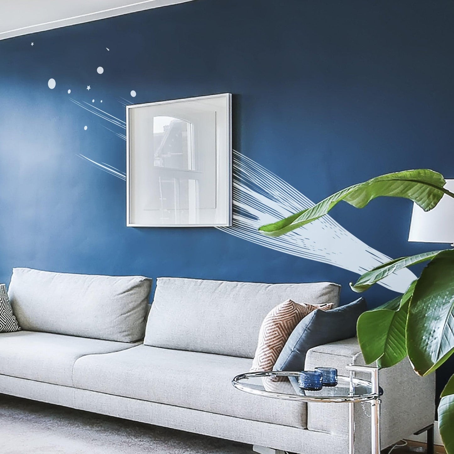 Space Comet Trail Vinyl Wall Decal Sticker. #GFoster161