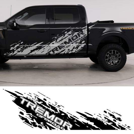 Tremor Off Road Mud Splash Decal. #6792