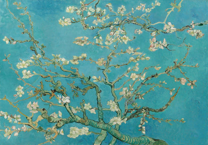 Van Gogh Almond Blossom Painting Wallpaper Mural. #IQ-1261-A