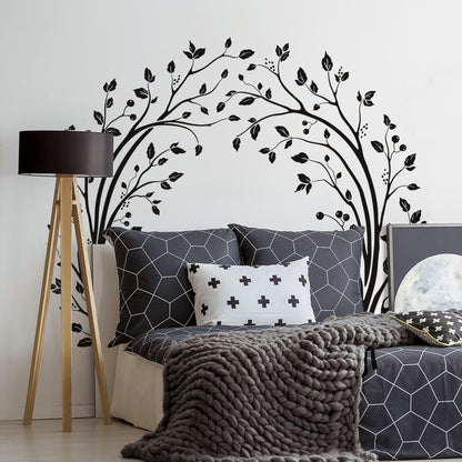 Wedding Arch Tree Branches and Leaves Wall Decal. Entry way Decoration. #6797