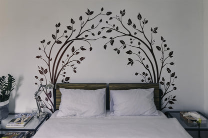 Wedding Arch Tree Branches and Leaves Wall Decal. Entry way Decoration. #6797