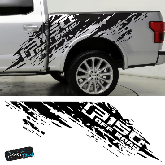 F-150 Off Road Mud Splash Graphic Decal. #6791