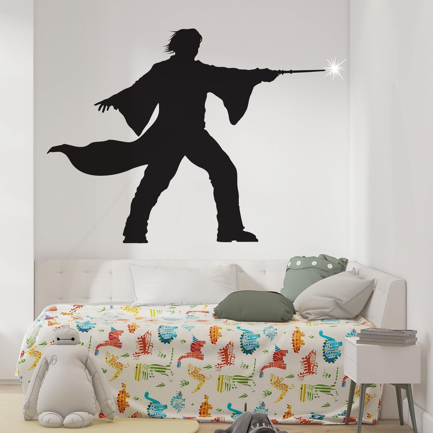 Boy Wizard Wall Decal. Wizardly World Wall Decal. #GFoster168