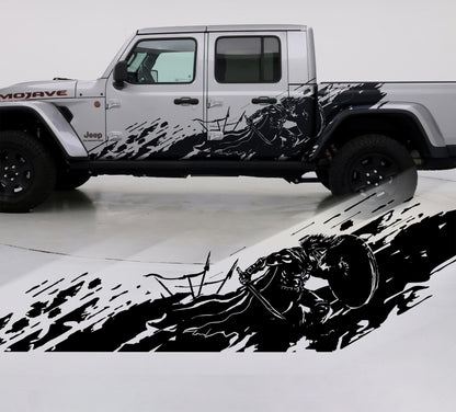 Gladiator Truck Decal Mud Splash for Jeep. #6796