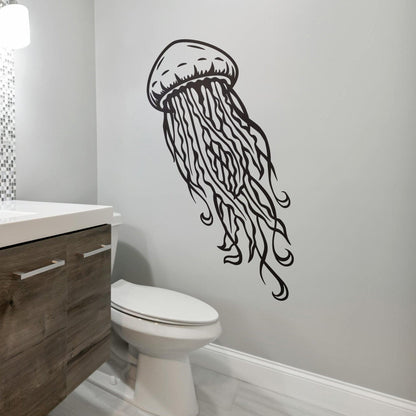 Jellyfish Wall Decal Sticker. Marine Life Wall Art. #6720
