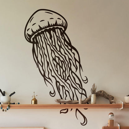 Jellyfish Wall Decal Sticker. Marine Life Wall Art. #6720