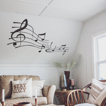 Whimsical Music Notes Wall Decal. #KRiley101
