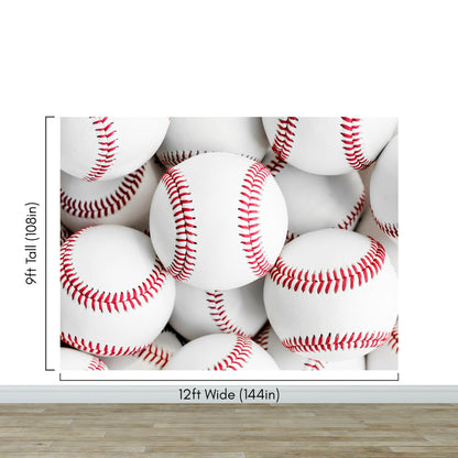 Baseball Wallpaper Mural. #7080