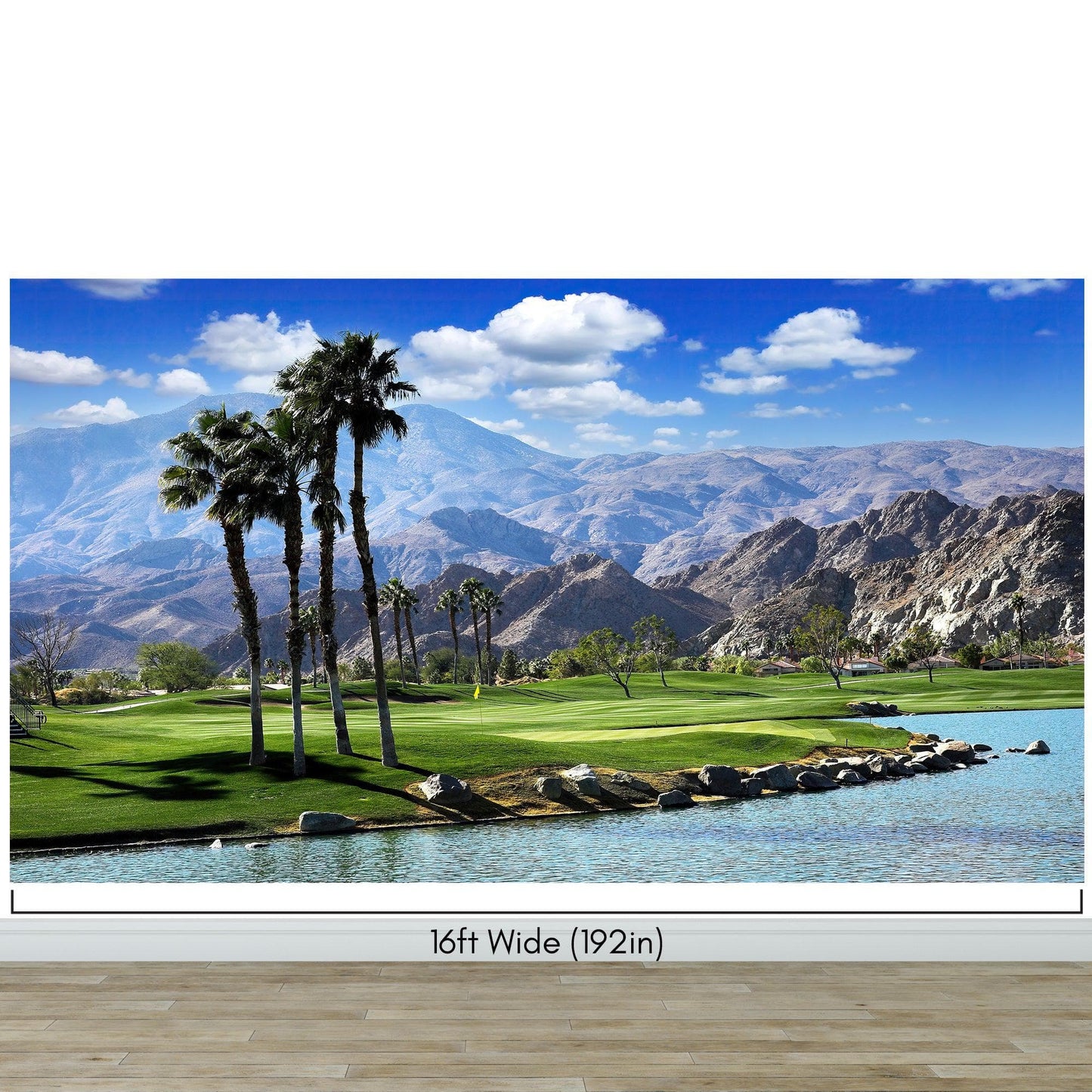 Palm Springs Golf Course Wallpaper Mural. #6979