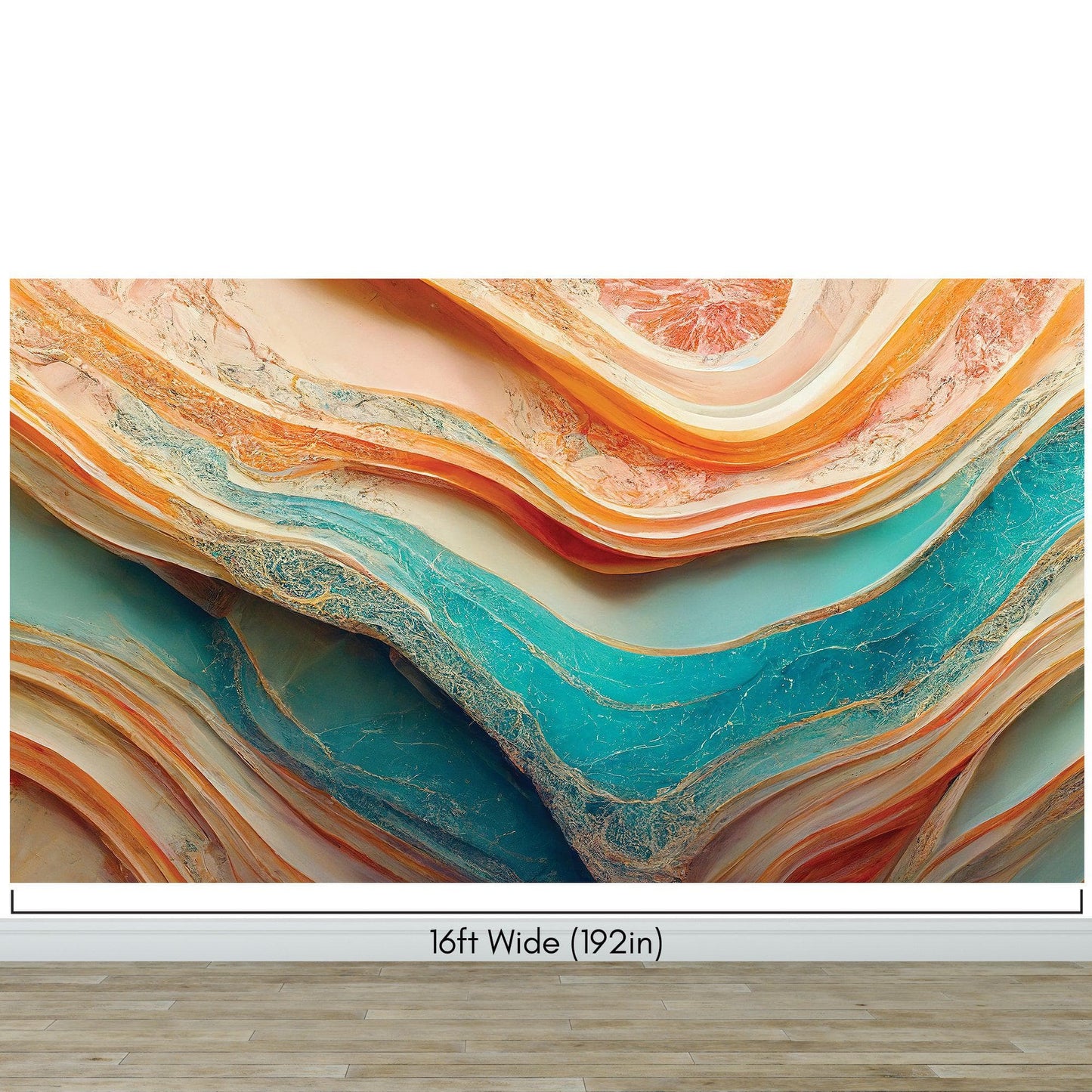 Colorful Marble Slate Wallpaper Mural. #6737
