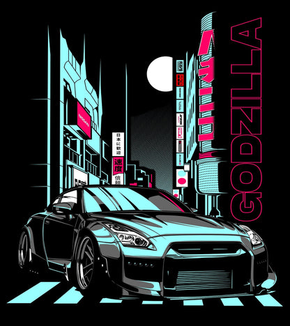 Nissan GTR Sports Car Wallpaper. Illustration of the iconic GTR. #6778