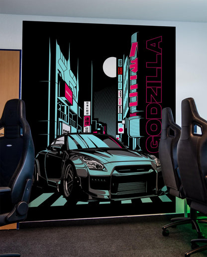 Nissan GTR Sports Car Wallpaper. Illustration of the iconic GTR. #6778