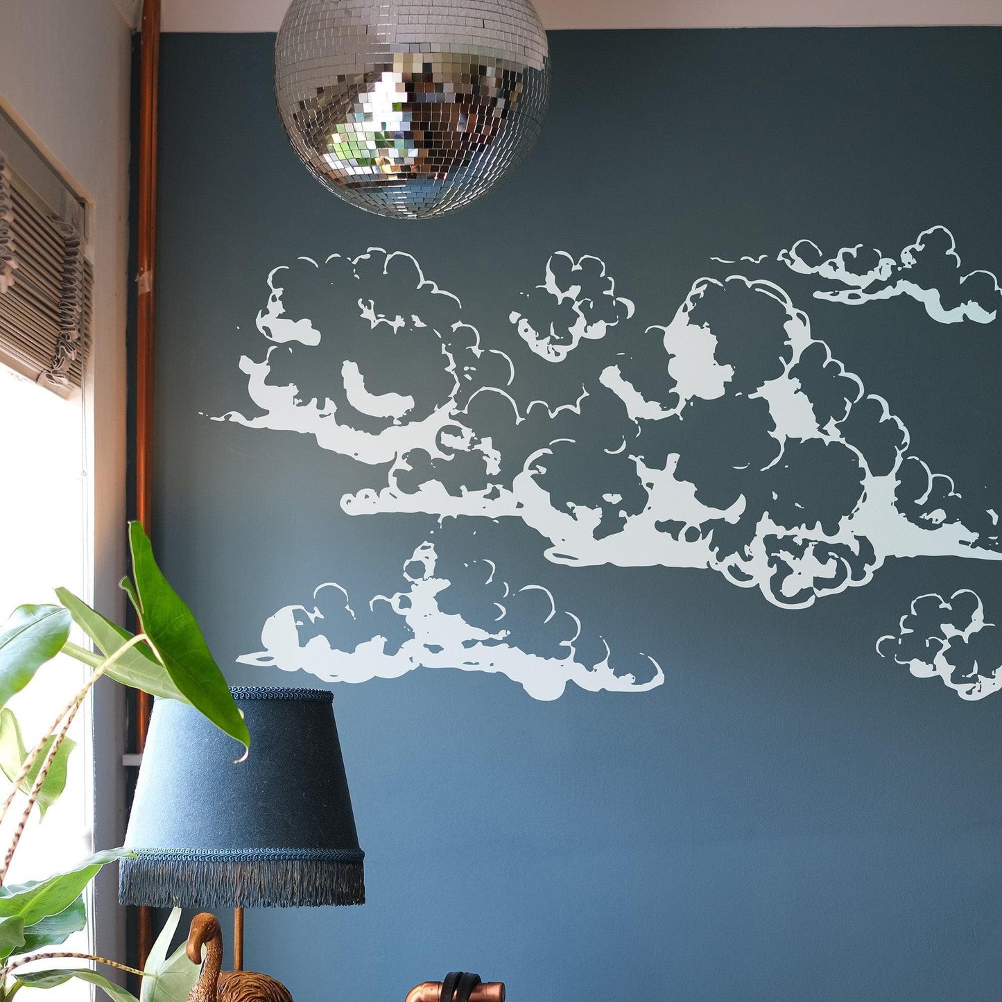 Cumulus Clouds Vinyl Wall Decal Sticker. #OS_AA1696