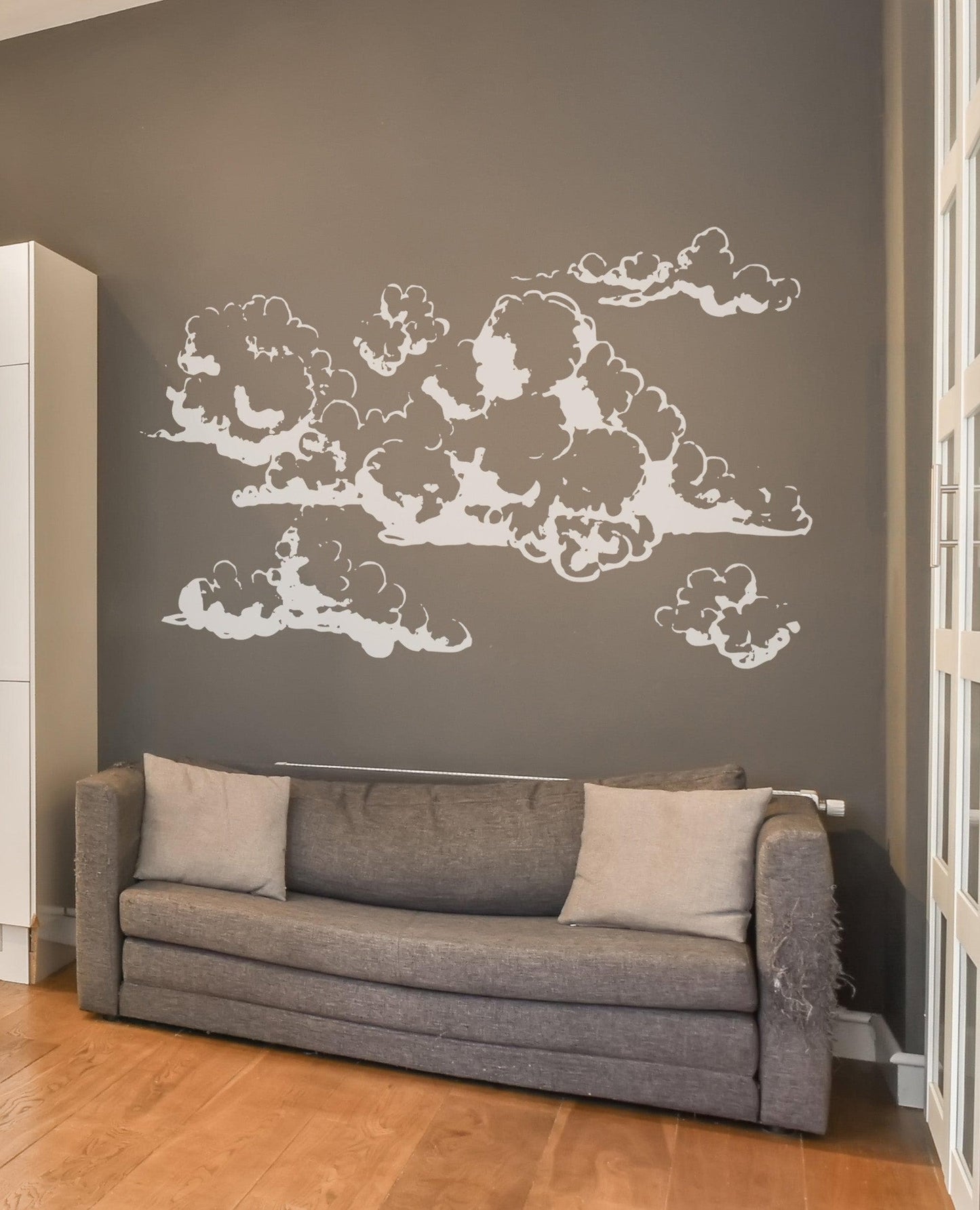 Cumulus Clouds Vinyl Wall Decal Sticker. #OS_AA1696