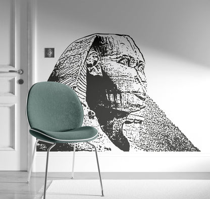 Egyptian Sphinx Wall Decal. #OS_AA537