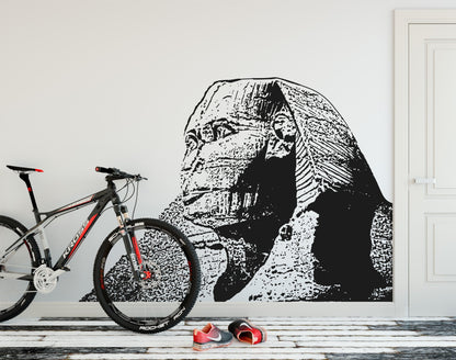 Egyptian Sphinx Wall Decal. #OS_AA537