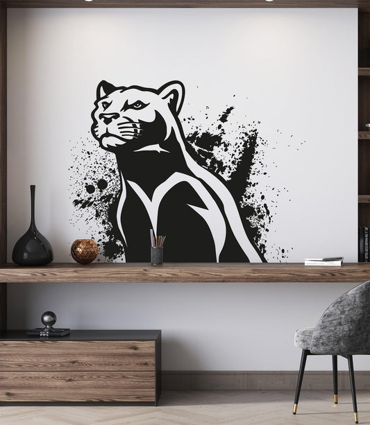 Panther Wall Decal Sticker. #OS_AA666