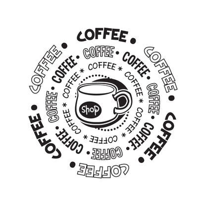 Breakfast Coffee Shop Themed Vinyl Wall Decal Sticker. #OS_DC180