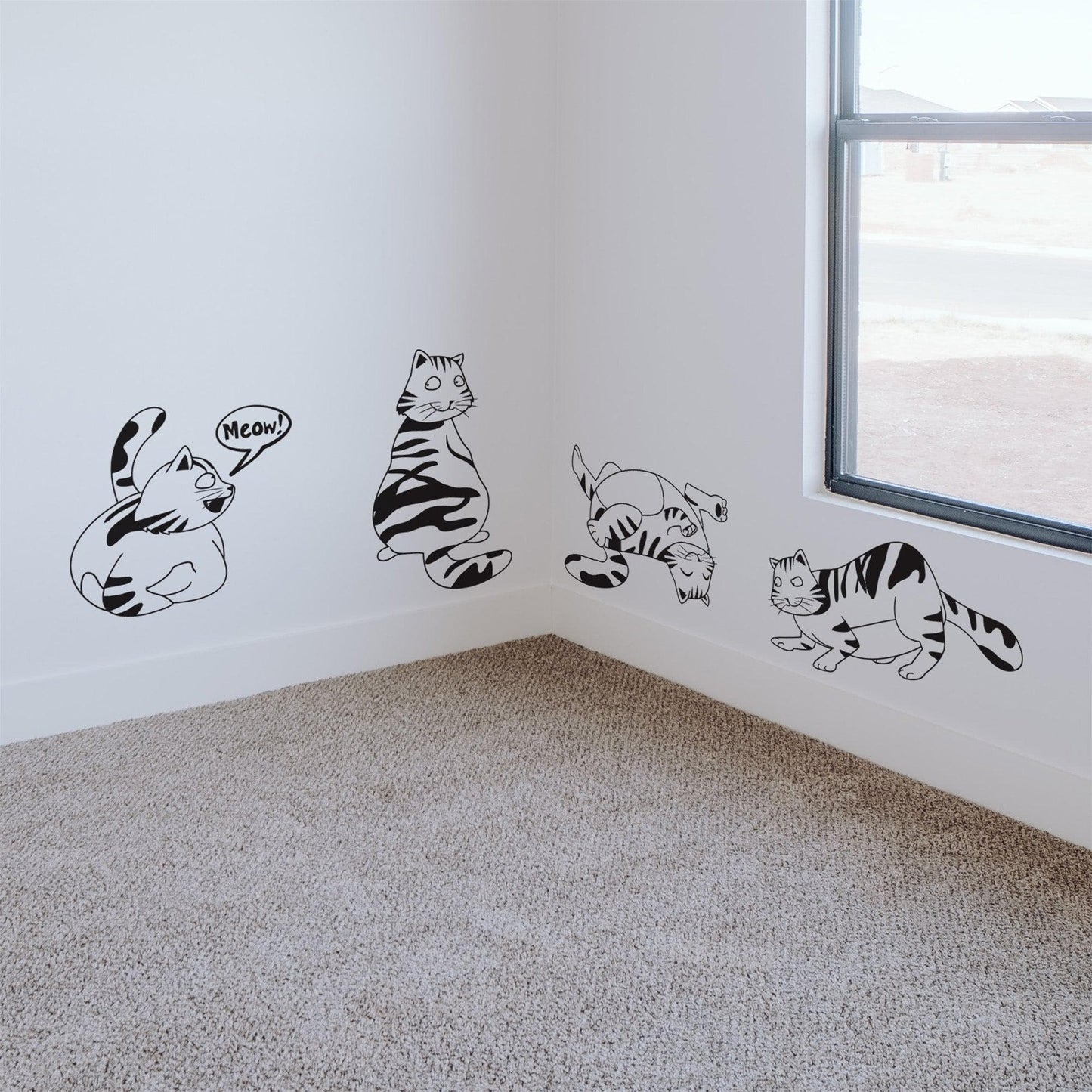 Cats Vinyl Wall Decal Sticker. #OS_DC349