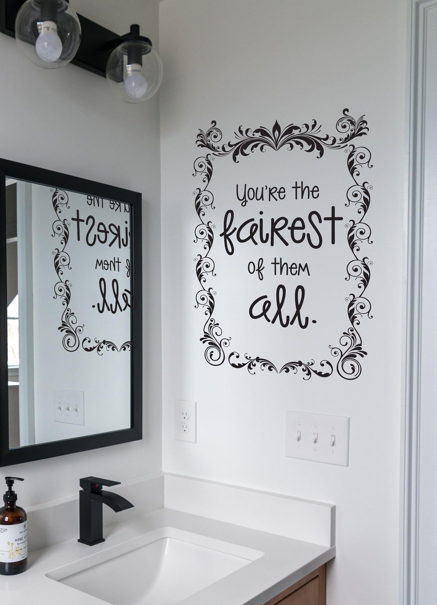 Fairy Tale Quote. You're the Fairest of Them All Quote. #OS_DC619