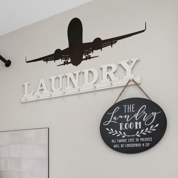 Airplane Taking Off Vinyl Wall Decal Sticker. OS_ES101 StickerBrand