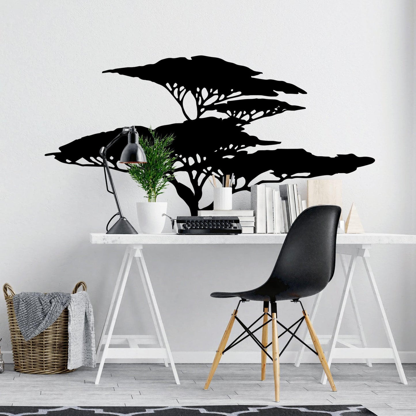African Tree Vinyl Wall Decal Sticker. #OS_MB554