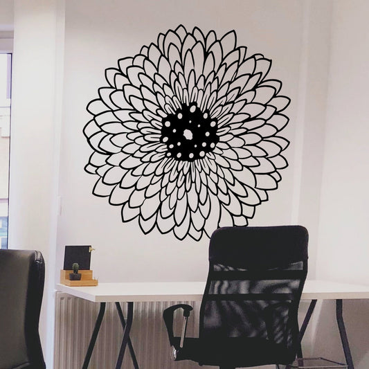 Wildflower Vinyl Wall Decal Sticker. #OS_MB932