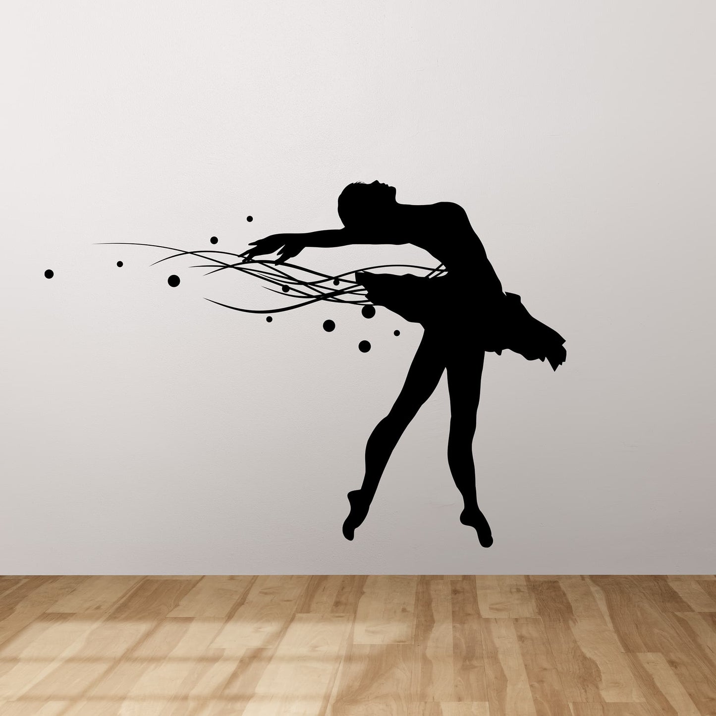 Ballerina Dancer Wall Decal Sticker. #OS_MG137