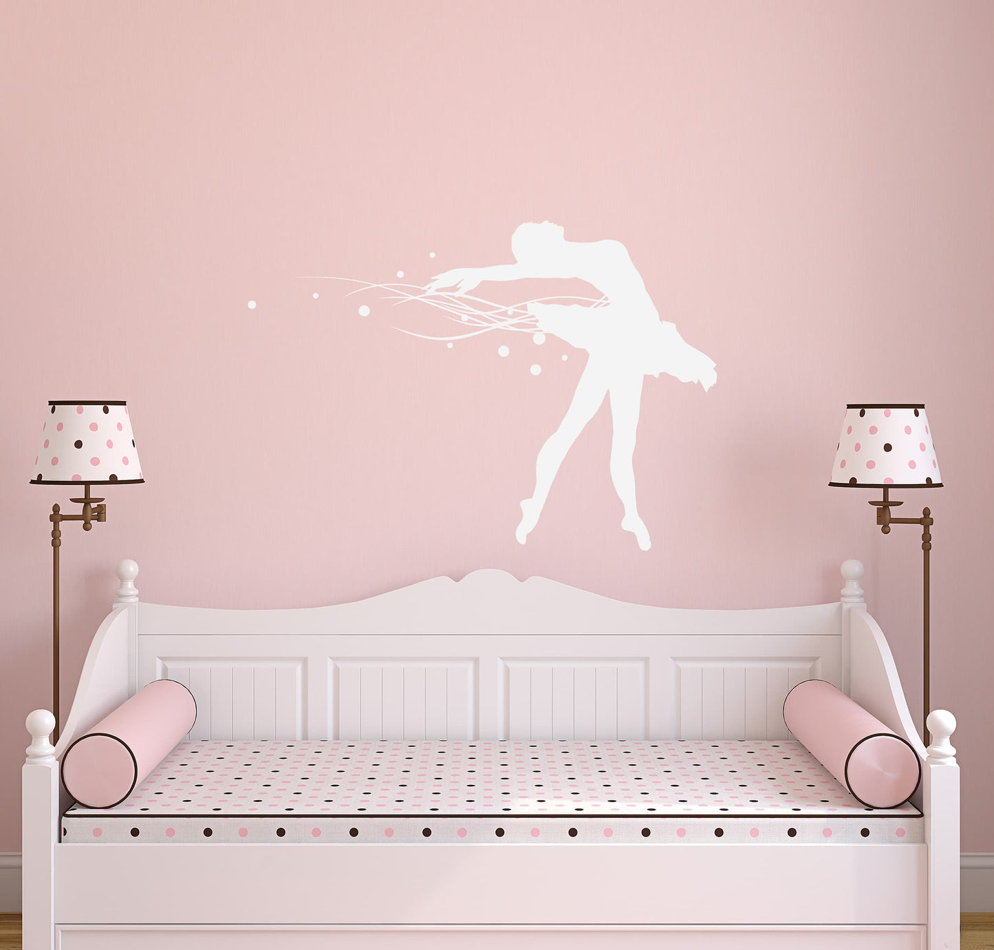 Ballerina Dancer Wall Decal Sticker. #OS_MG137