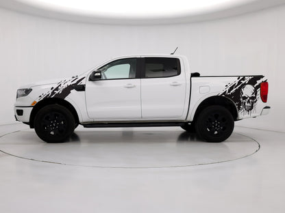 Skull Mud Splash Truck Graphic Decal. #6812