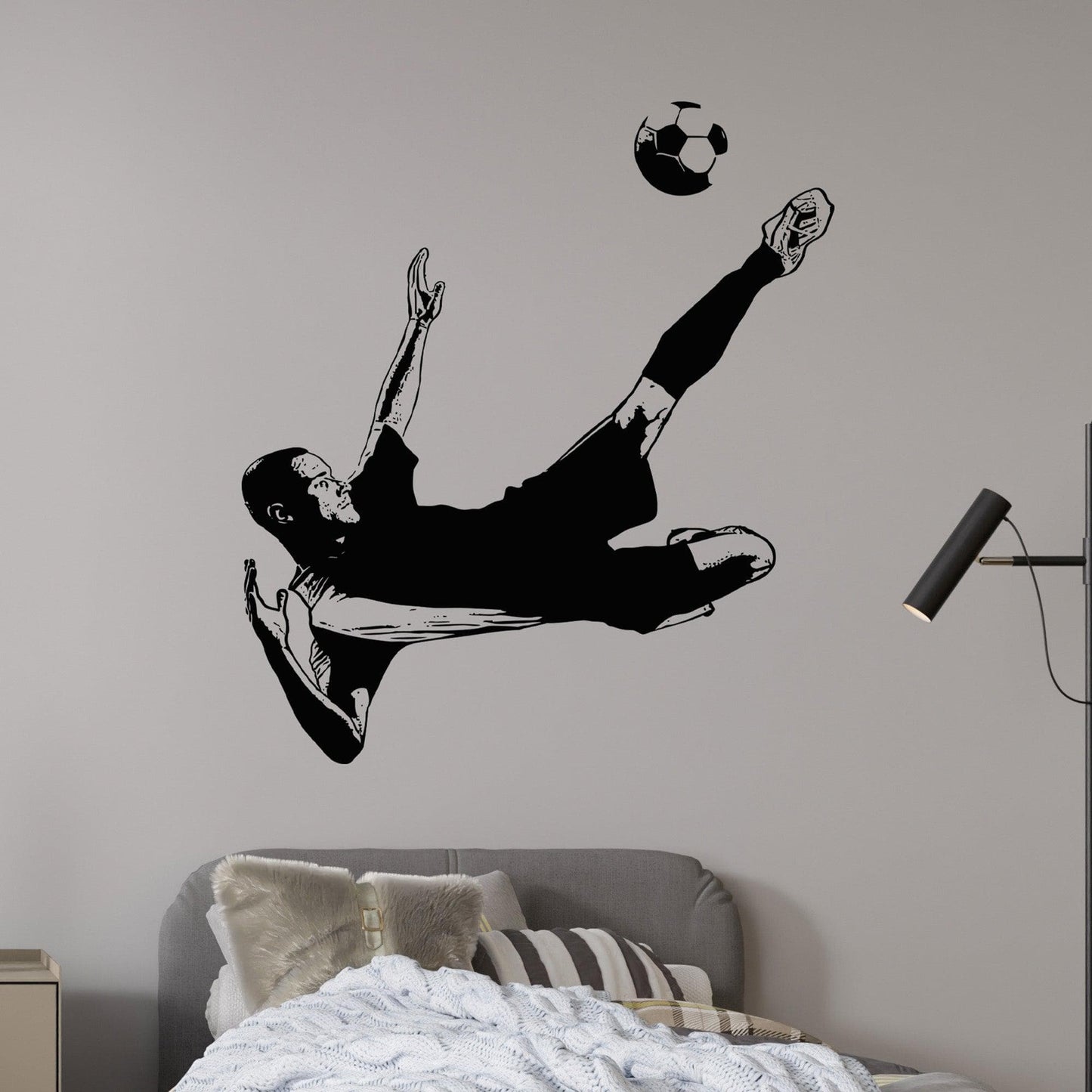 Soccer Player Vinyl Wall Decal Sticker #5071