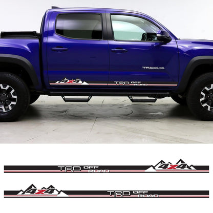 TRD Tacoma Side Rocker Panel Decal. #6790