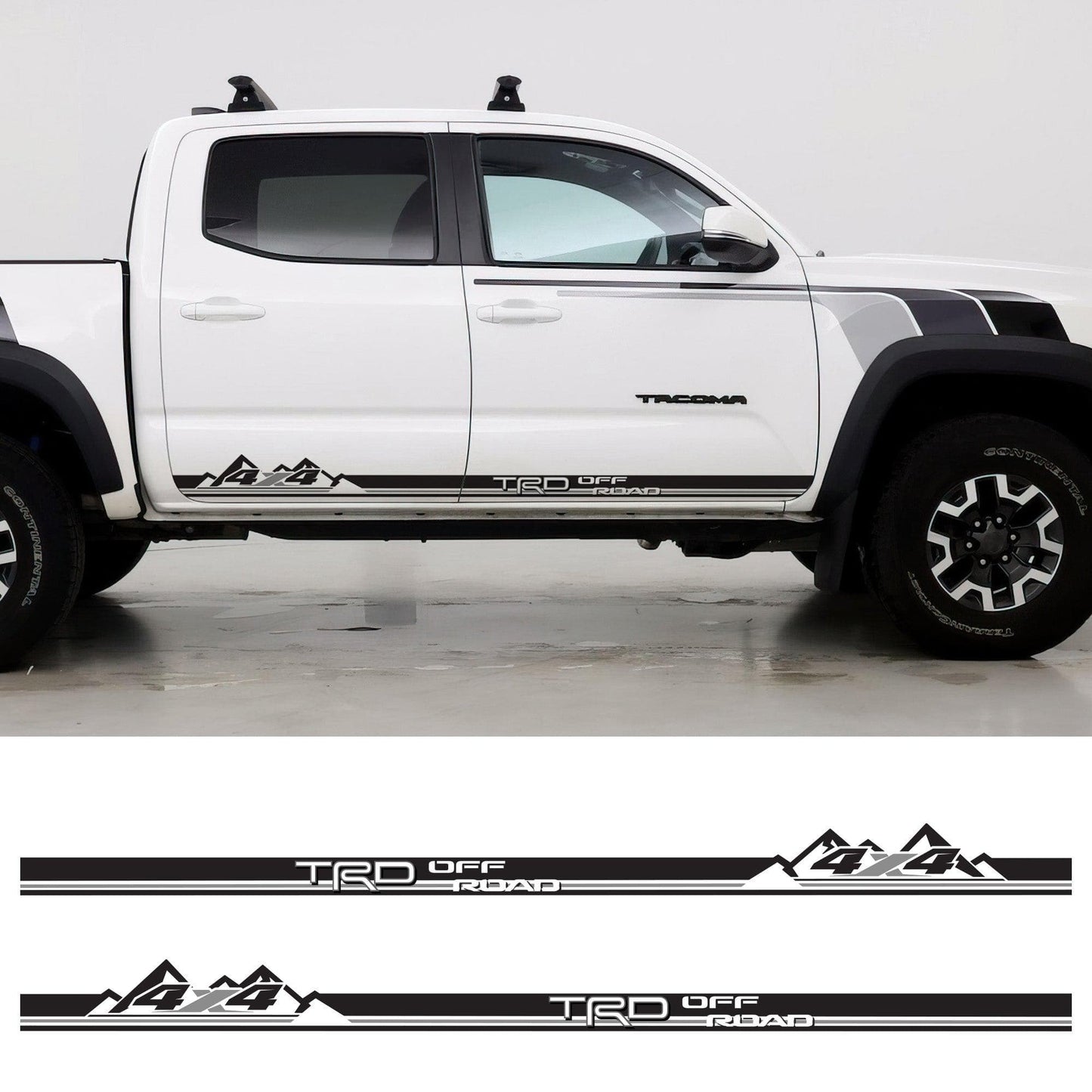 TRD Tacoma Side Rocker Panel Decal. #6790
