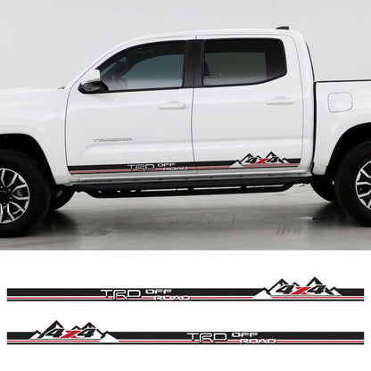 TRD Tacoma Side Rocker Panel Decal. #6790