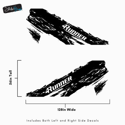 4Runner Mud Splash Graphic Decal. #6821