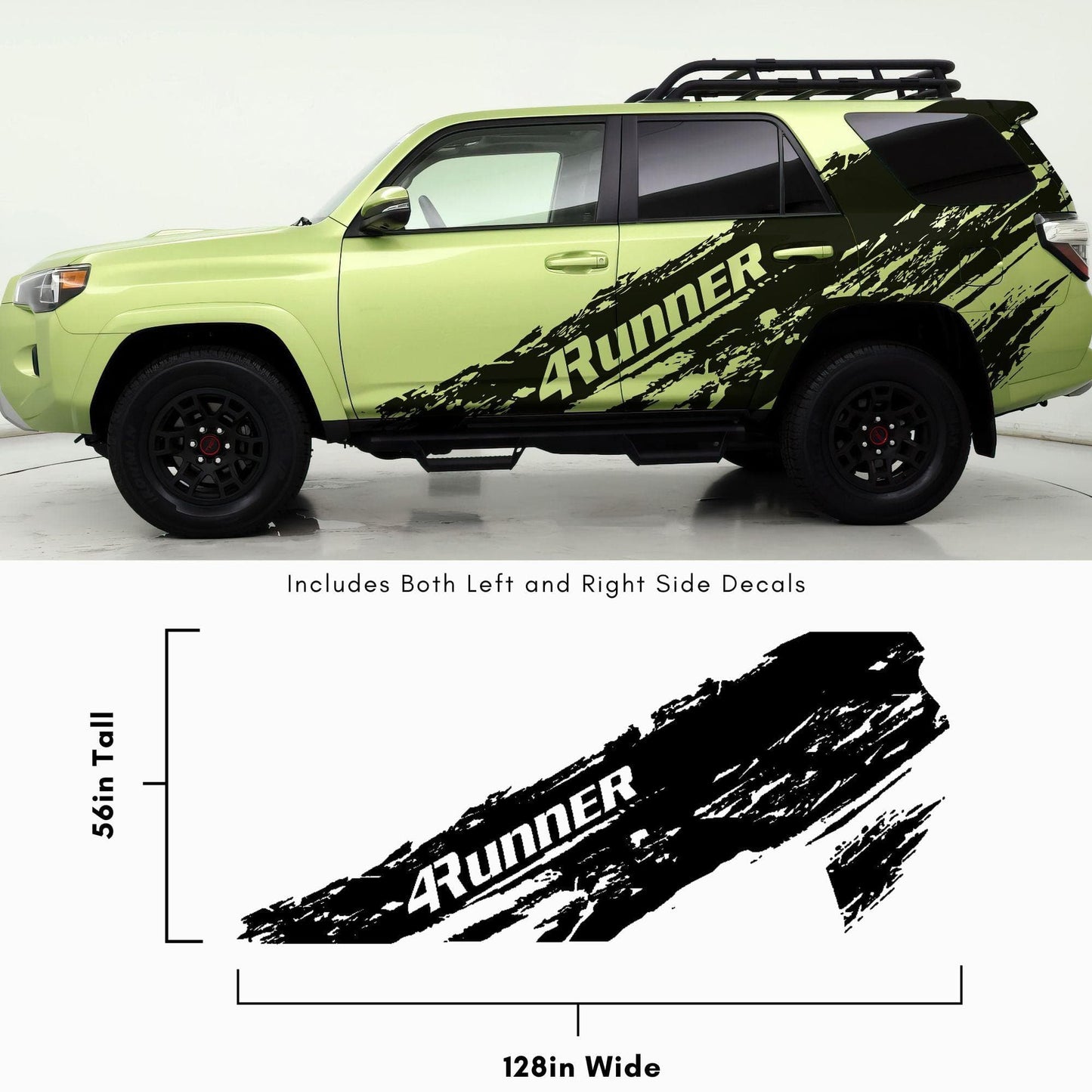 4Runner Mud Splash Graphic Decal. #6821