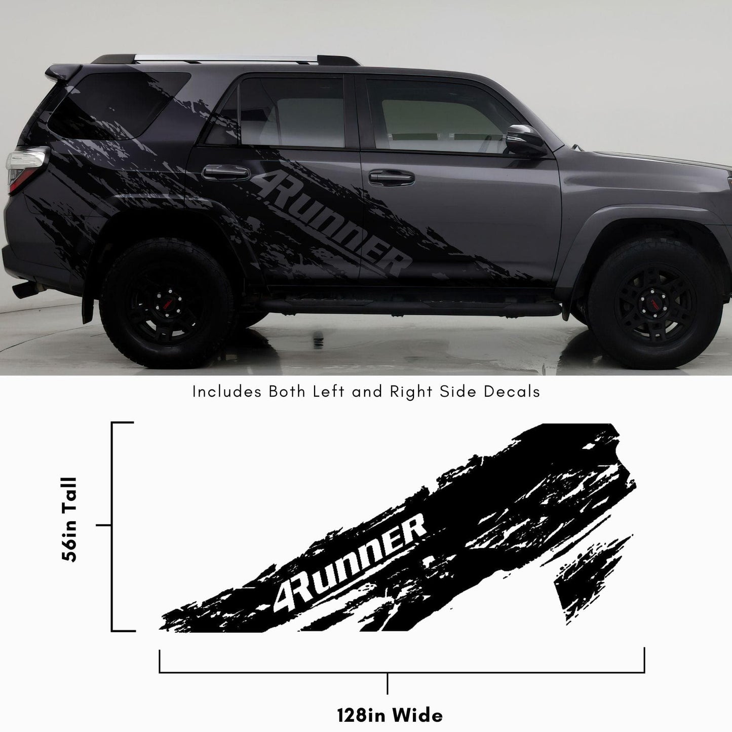 4Runner Mud Splash Graphic Decal. #6810