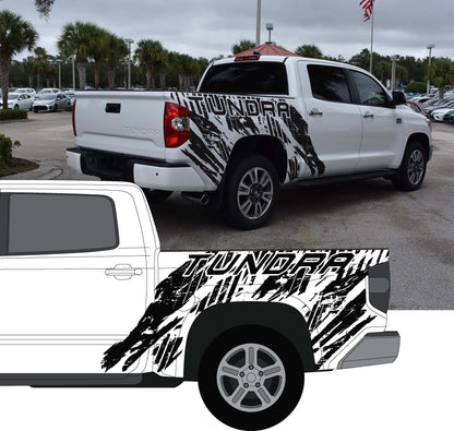 Toyota Tundra Graphic Decal Mud Splash. #6247
