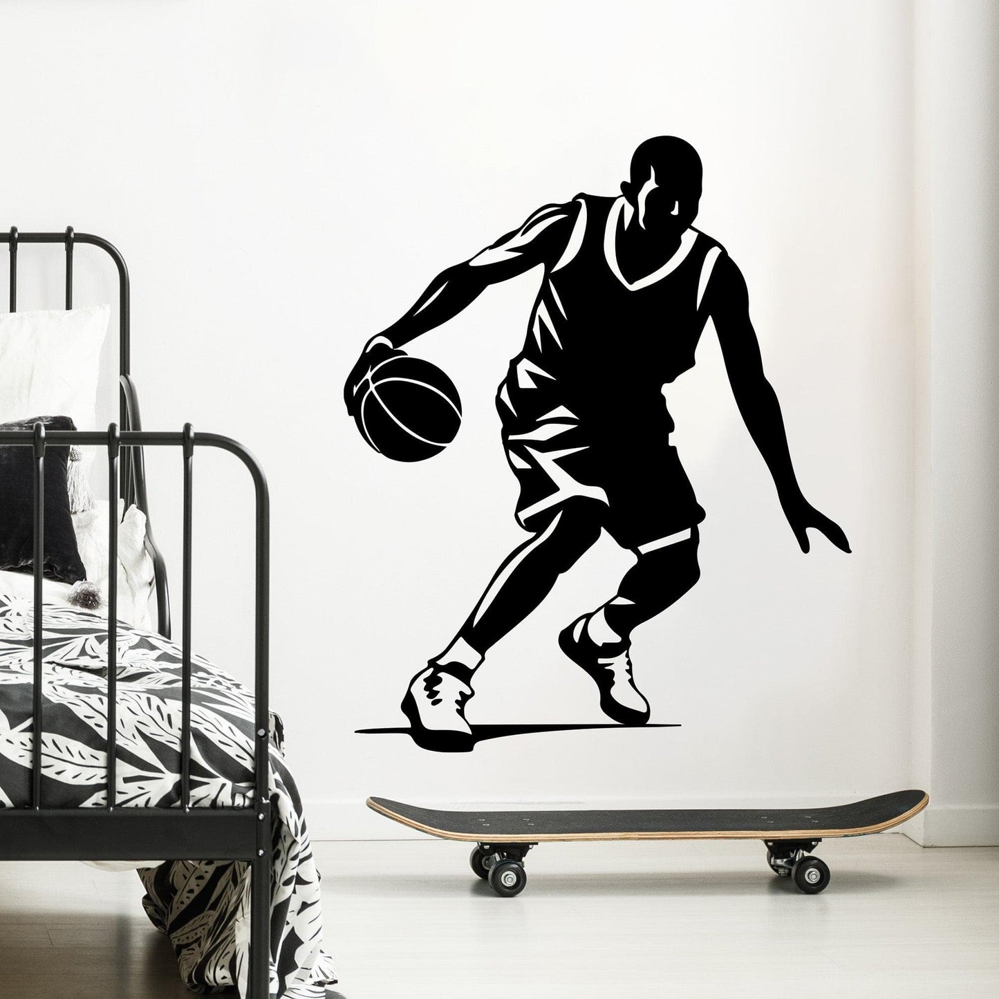 Basketball Player Wall Decal Sticker. #6769