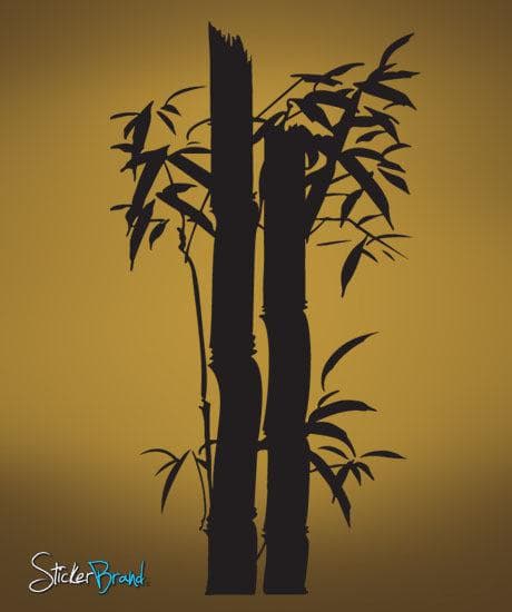 Bamboo Tree Vinyl Wall Art Decal Sticker. #100