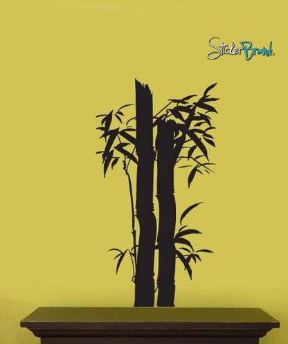 Bamboo Tree Vinyl Wall Art Decal Sticker. #100