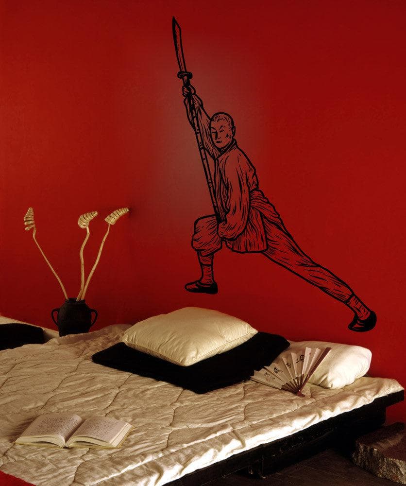 Vinyl Wall Decal Sticker Naginata #1040