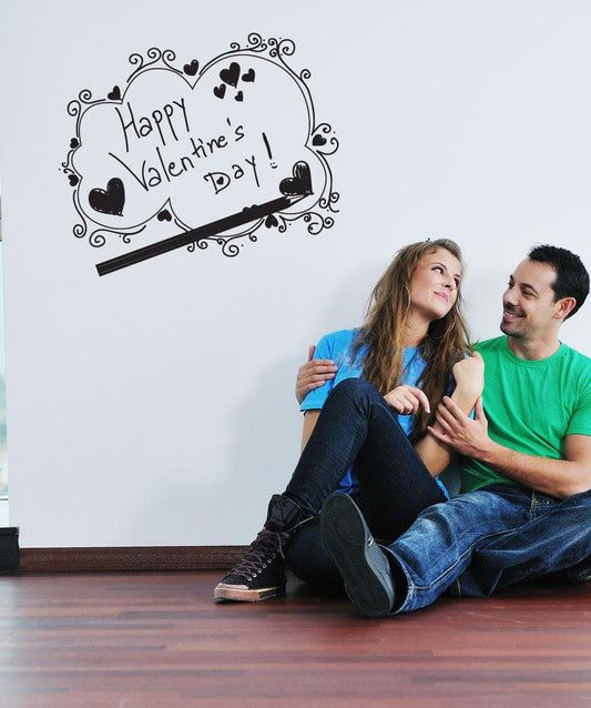 Vinyl Wall Decal Sticker Valentines Sketch #1045