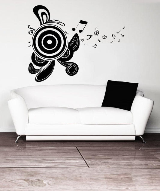 Vinyl Wall Decal Sticker Abstract Speakers #1087