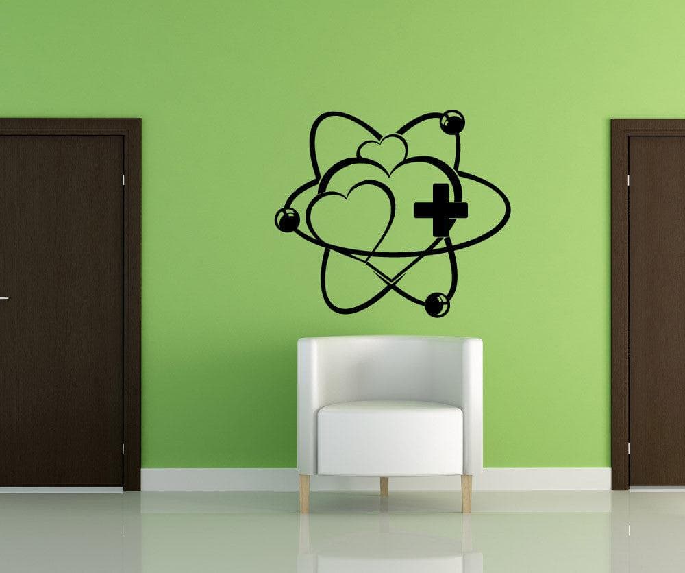 Nuclear Wall Sticker Atomic Wall Decals - StickerBrand